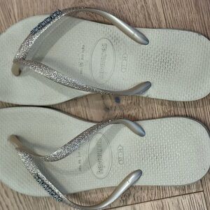 Havaianas Women's Sparkling Sandals - Silver